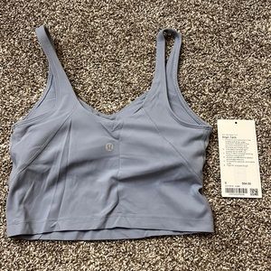 Lululemon align tank, chambray, size 6